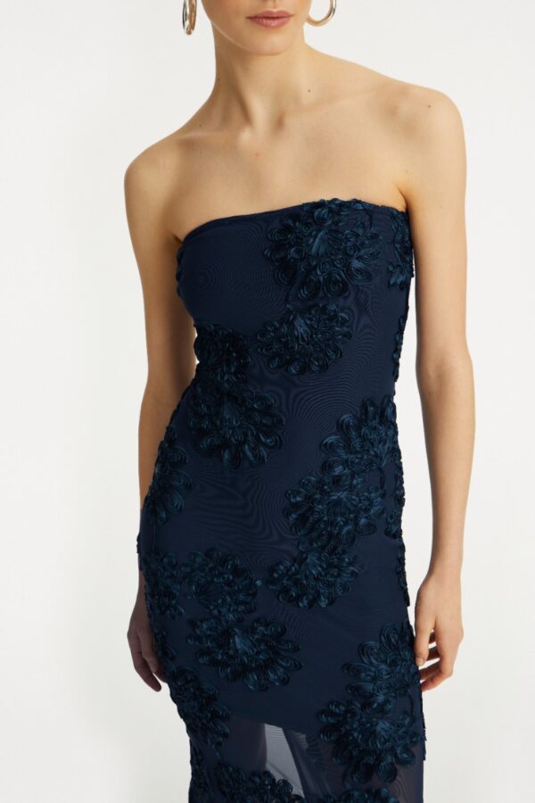 Rotate 3D Mesh Maxi Dress 3D Mesh Maxi Dress - Image 3