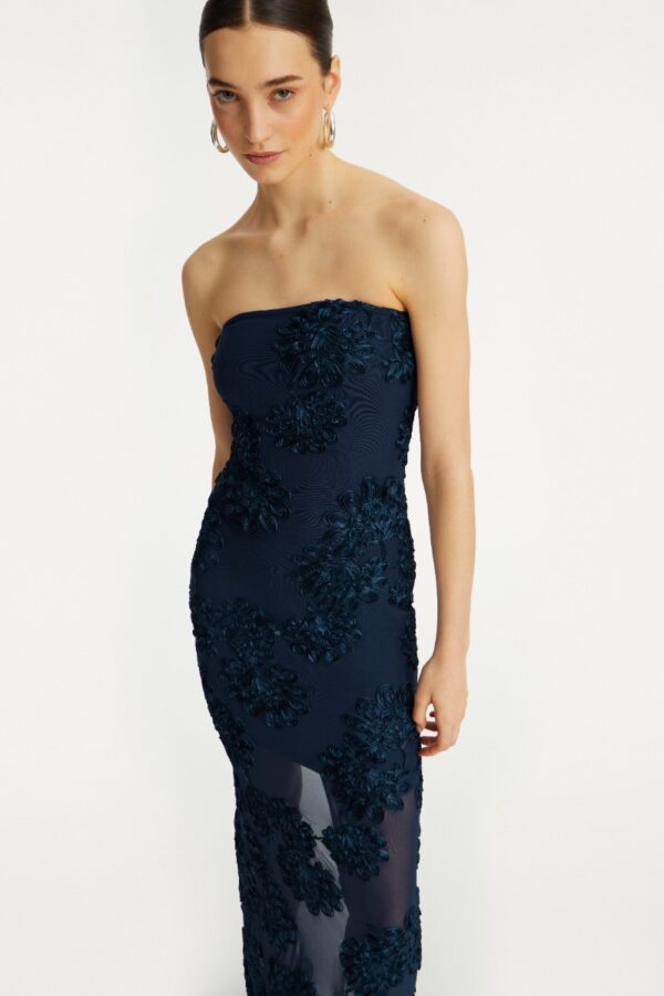 Rotate 3D Mesh Maxi Dress 3D Mesh Maxi Dress - Image 4