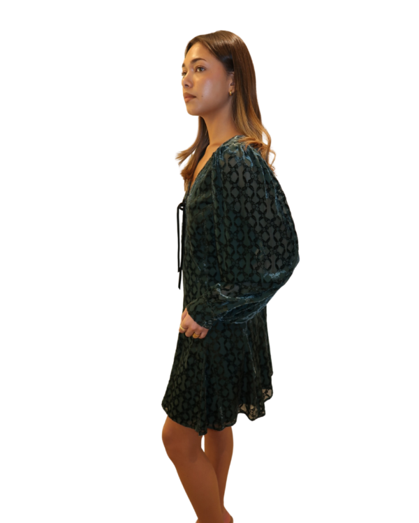 Ambrose Dress  Deep Emerald - Image 2
