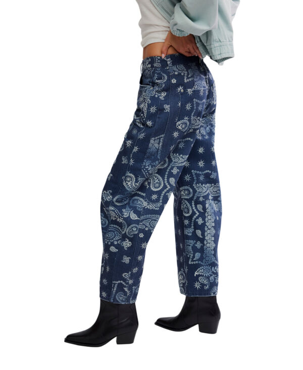 Good Luck Printed Barrel Navy Combo Bandana - Image 3