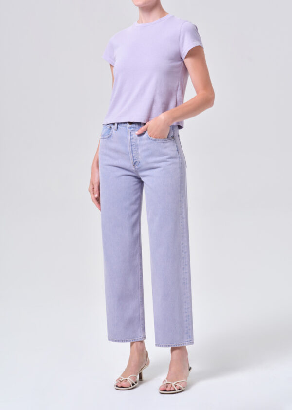 Adine Shrunken Tee Lilac