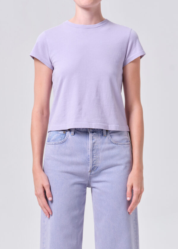 Adine Shrunken Tee Lilac - Image 2