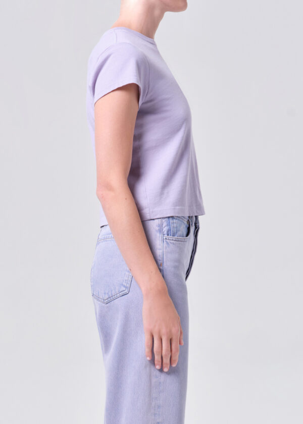 Adine Shrunken Tee Lilac - Image 3