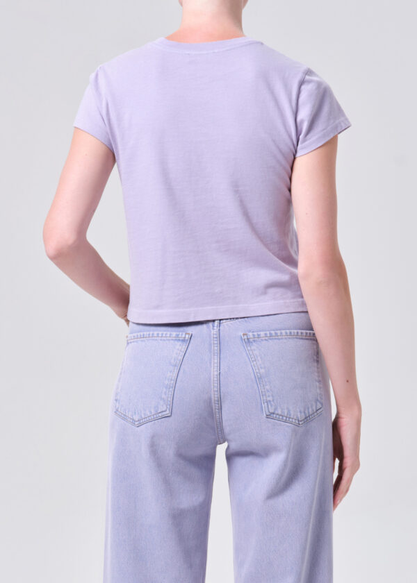 Adine Shrunken Tee Lilac - Image 4