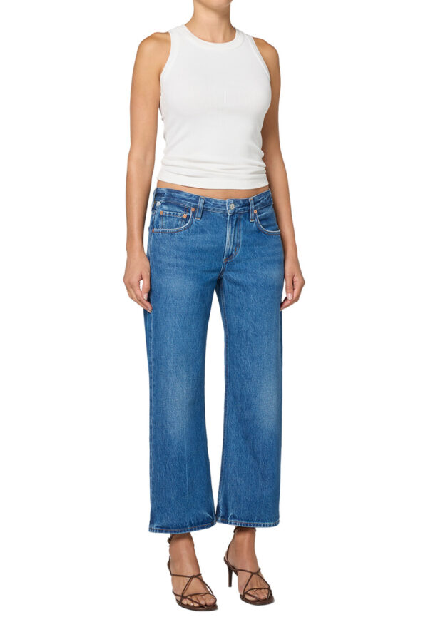 faye Vintage Straight  Azure Blue - Image 2
