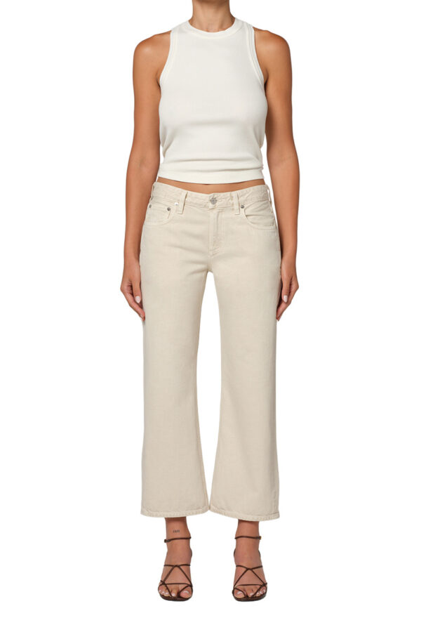 Faye Vintage Straight Almond