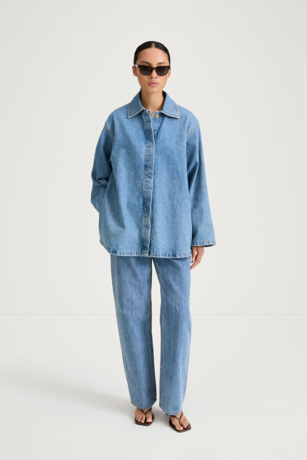 Stylein Karen Denim Jacket 12051 Vintage Blue