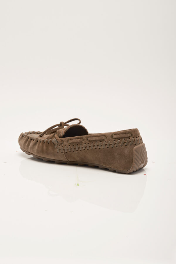 Misty Suede Moccasin Olive Suede - Image 2