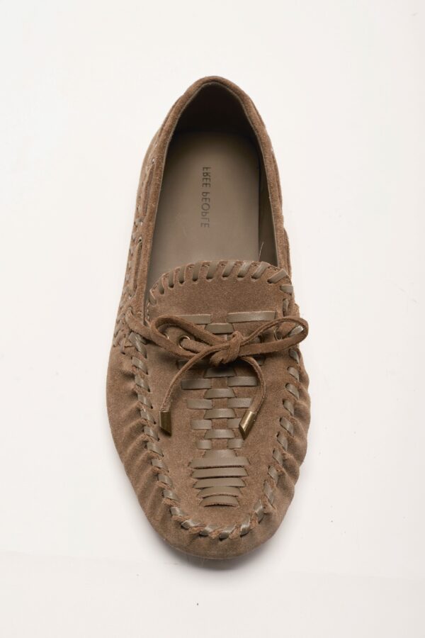 Misty Suede Moccasin Olive Suede - Image 4
