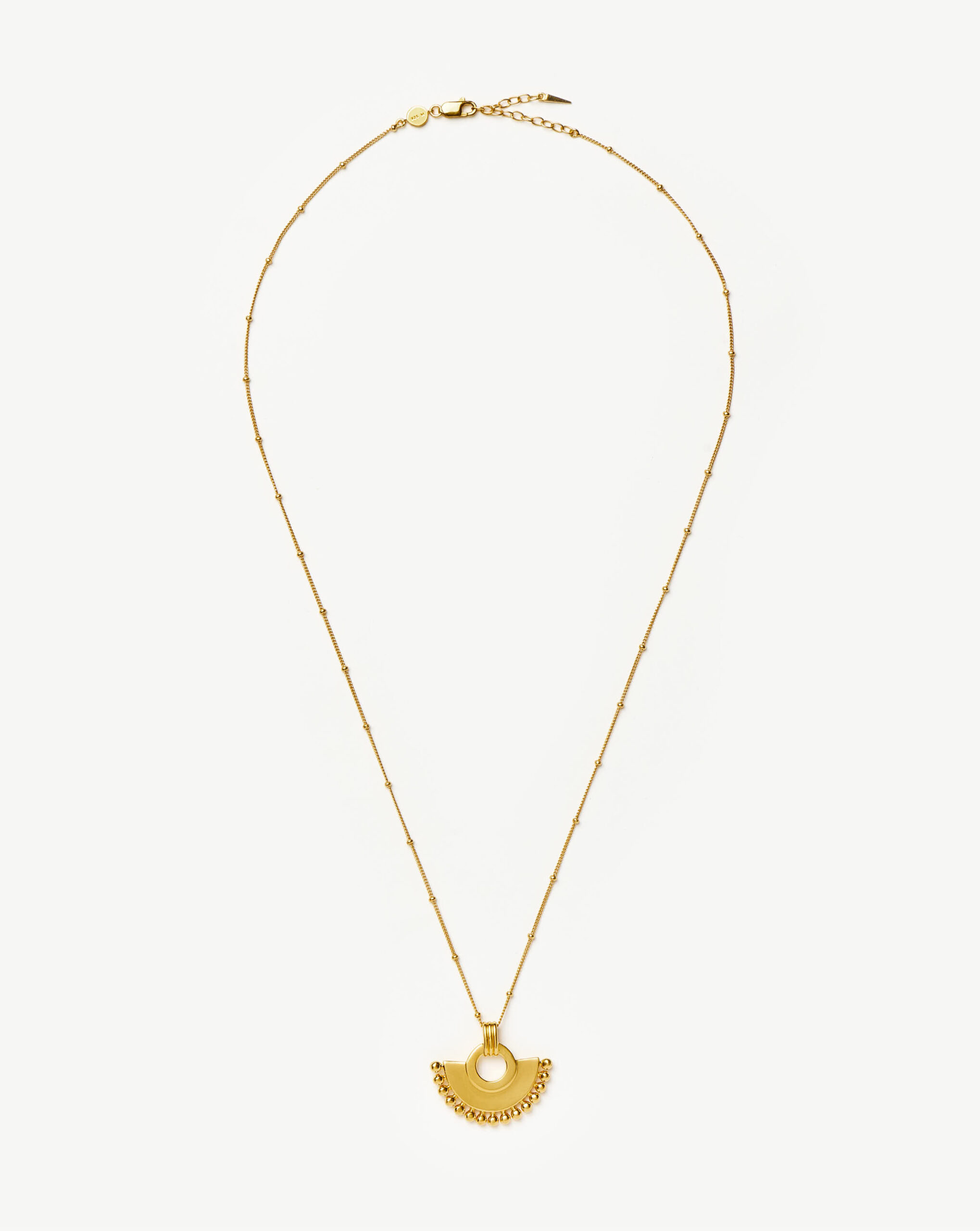 Zenyu Fan Necklace Gold - Image 2