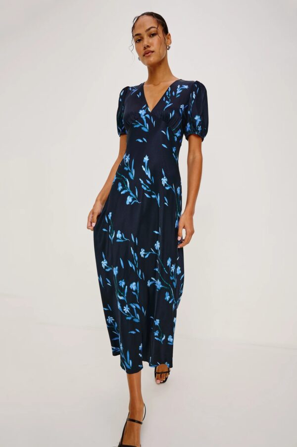 Junia Dress Blue Carnation - Image 2