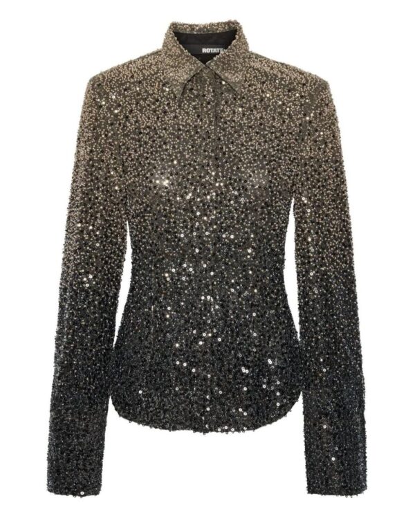 Beaded Fitted Shirt Incense Comb