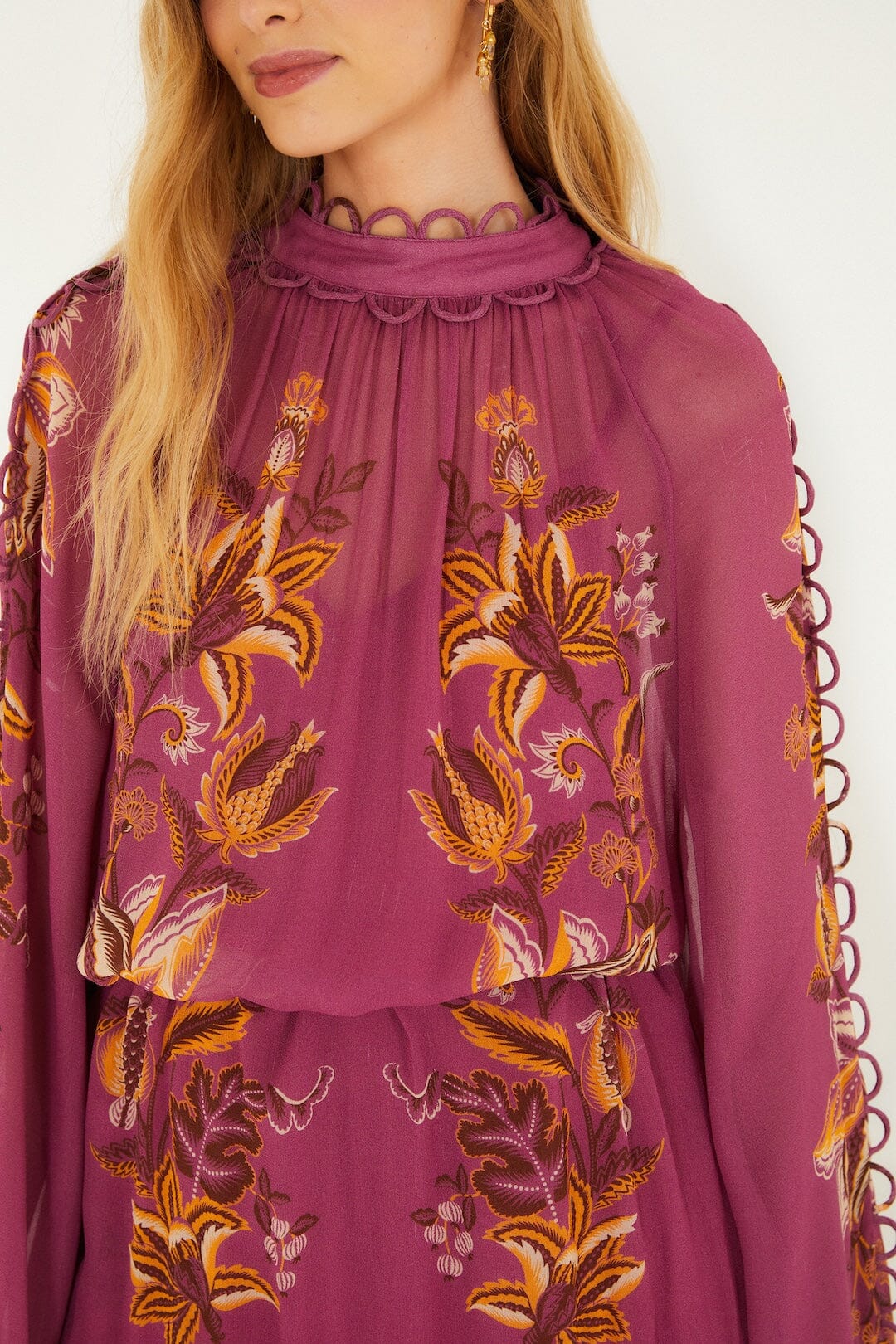 Delicate Chintz Mini Dress Delicate Chintz Pink - Image 2