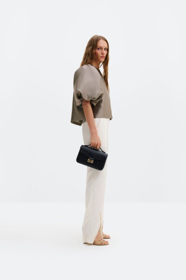 Cleo Blouse Graphite
