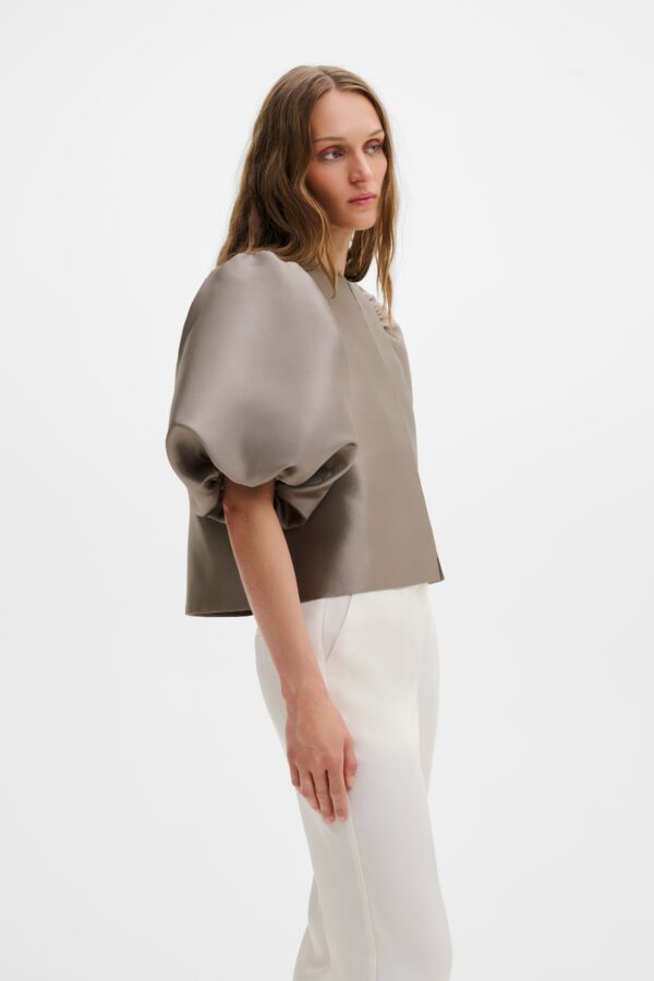 Cleo Blouse Graphite - Image 2