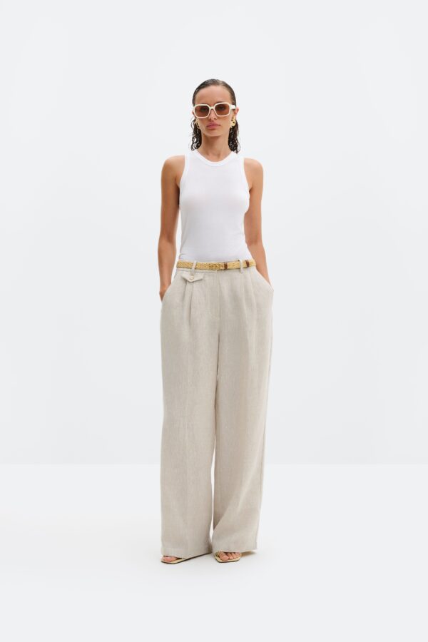 Yana linen pants Sand
