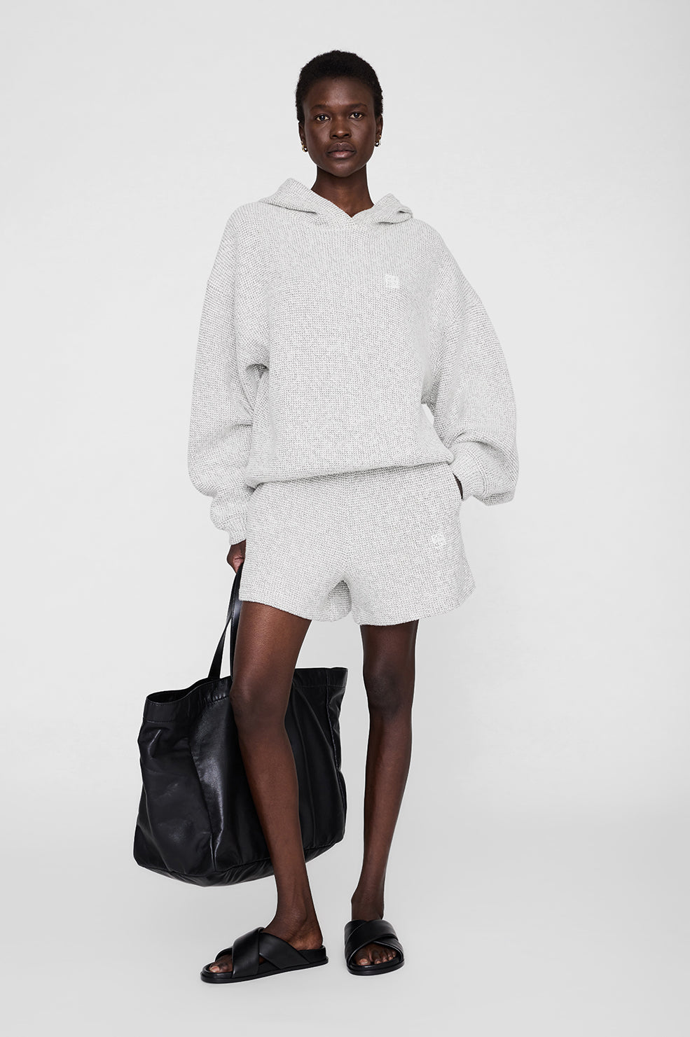 Alec Hoodie Framed monogram Multi - Image 2