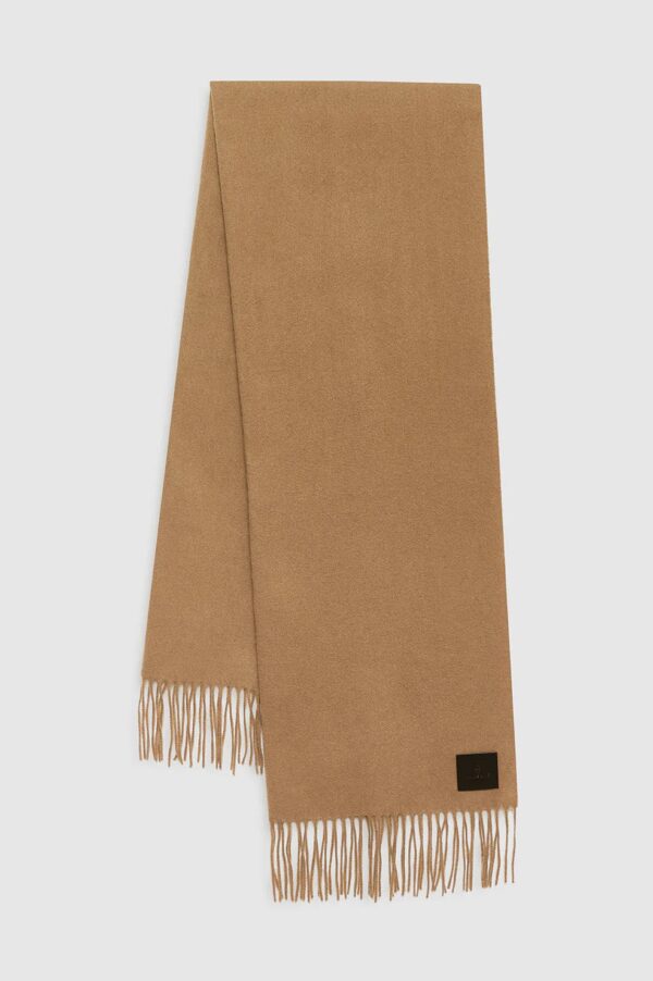 Augustina Scarf Camel Wool