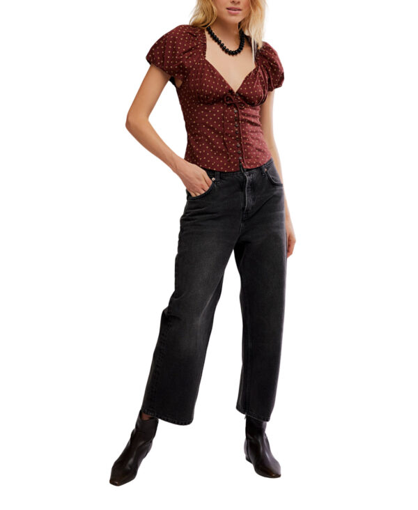 Summer Printed Blouse Chocolate Combo - Image 5