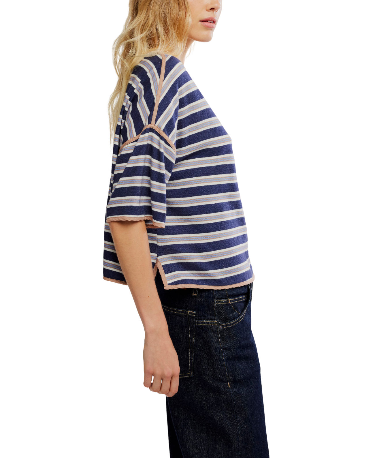 Clean Rugby Tee Navy Combo - Image 2