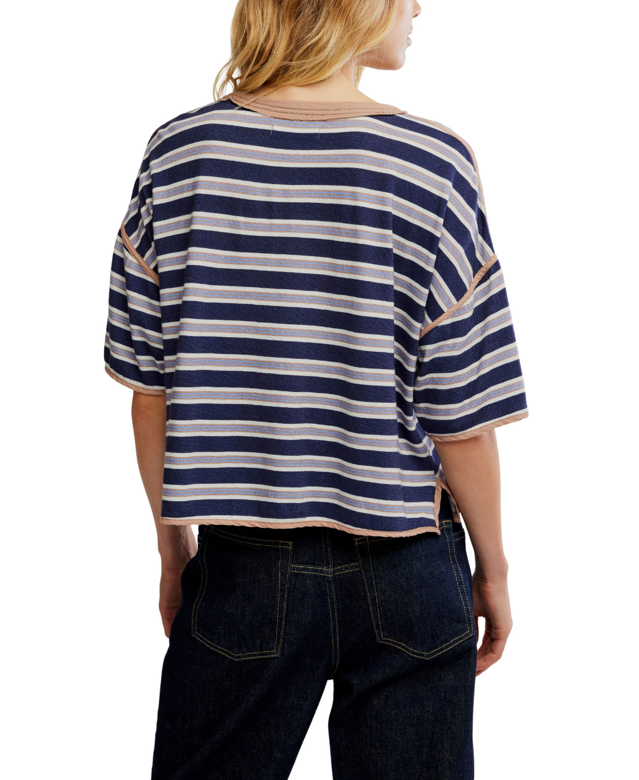 Clean Rugby Tee Navy Combo - Image 3