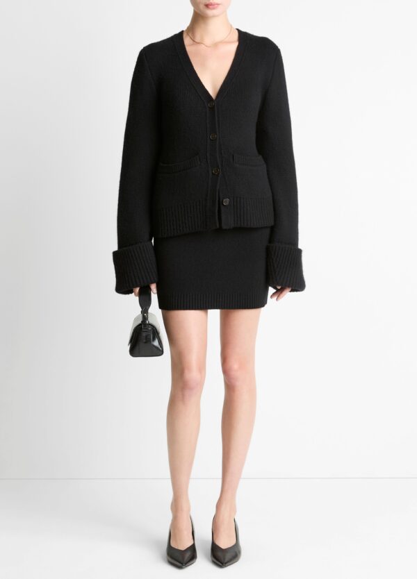 DBL Face Cardi  Black - Image 4