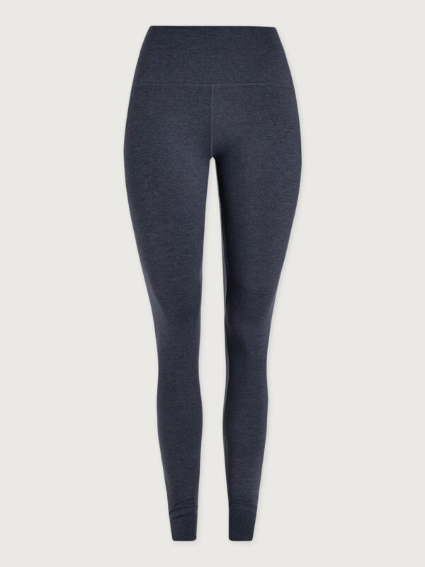 Always Warm Stirrup Legging Black Marl