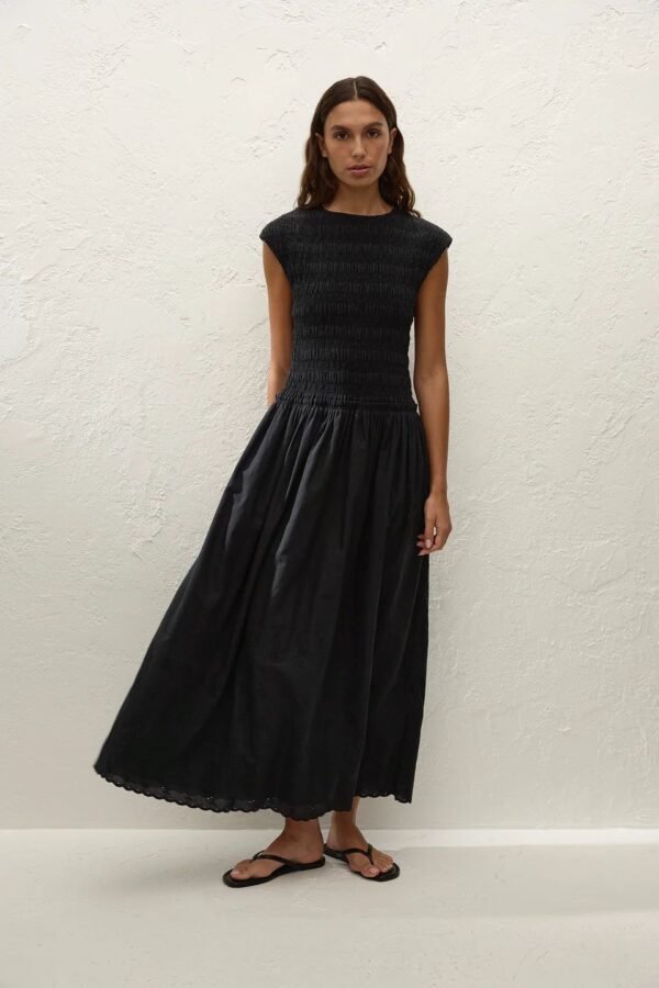 FLAVIA MAXI DRES Black