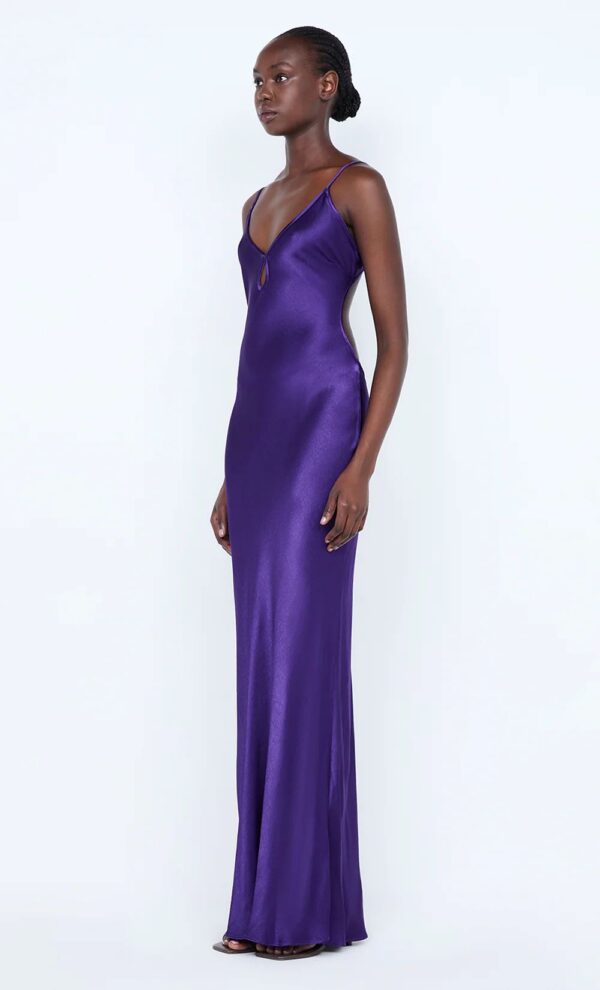 Cedar City Maxi Dress Deep Purple - Image 2