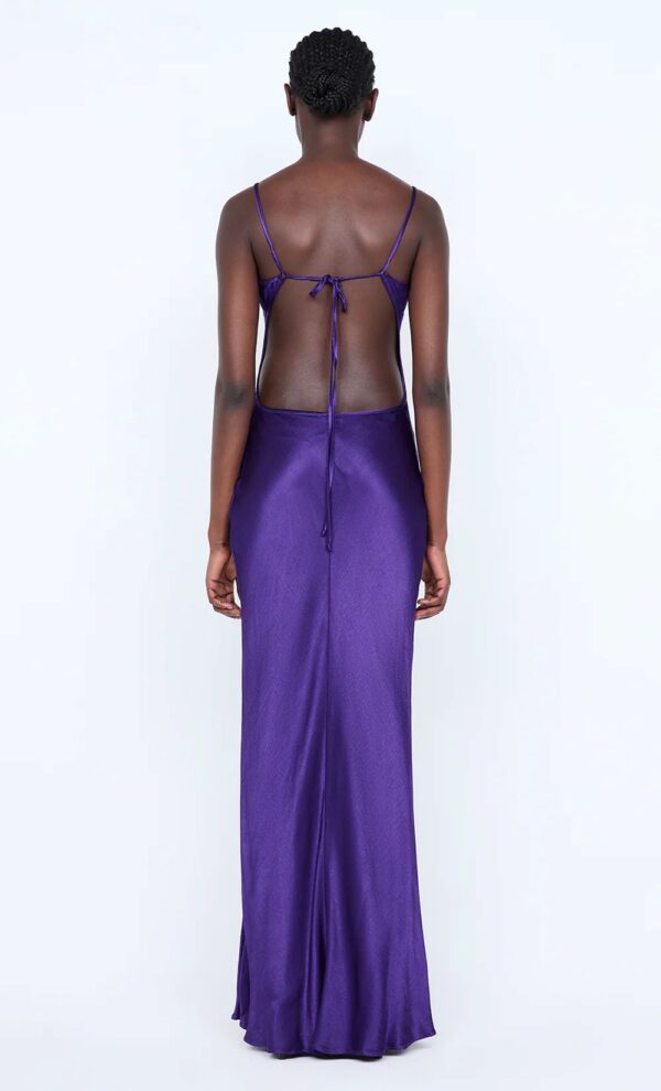 Cedar City Maxi Dress Deep Purple - Image 3