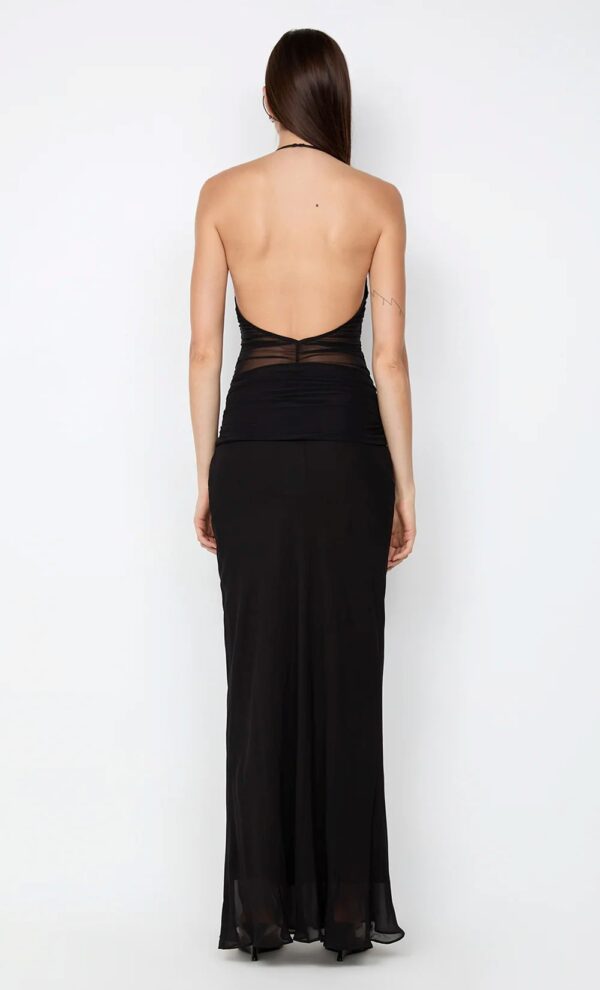 Delilah Halter Maxi Dress black - Image 3