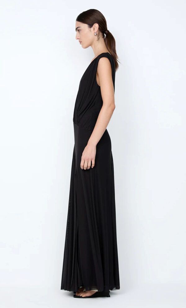 Ashlan V Neck Maxi black - Image 2