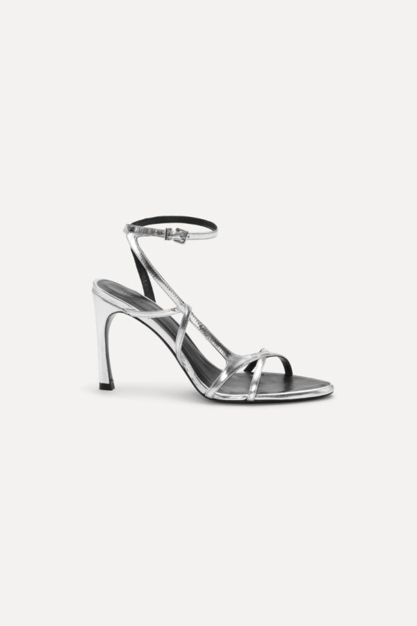 Strappy Sandal Silver  Silver