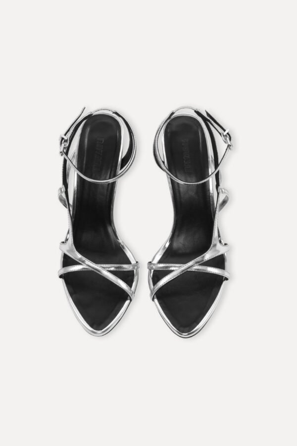 Strappy Sandal Silver  Silver - Image 2