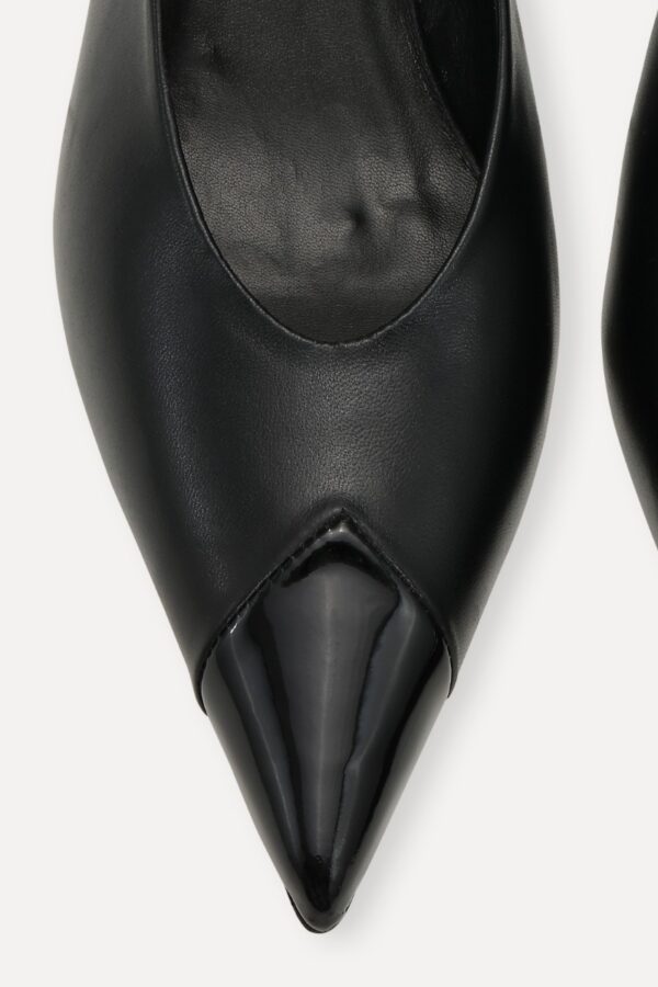 Slingback Pump Black Black - Image 3