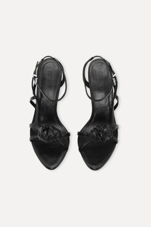 Knot Sandal Black Black - Image 2