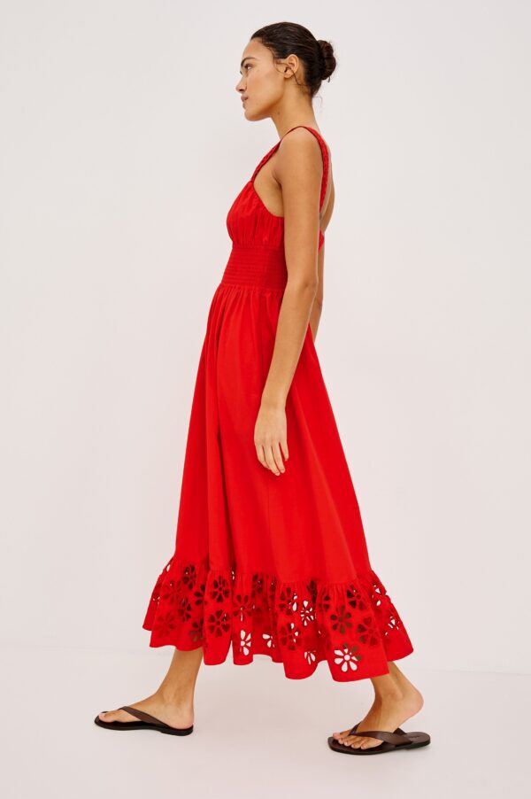 Moira Dress Scarlet - Image 2
