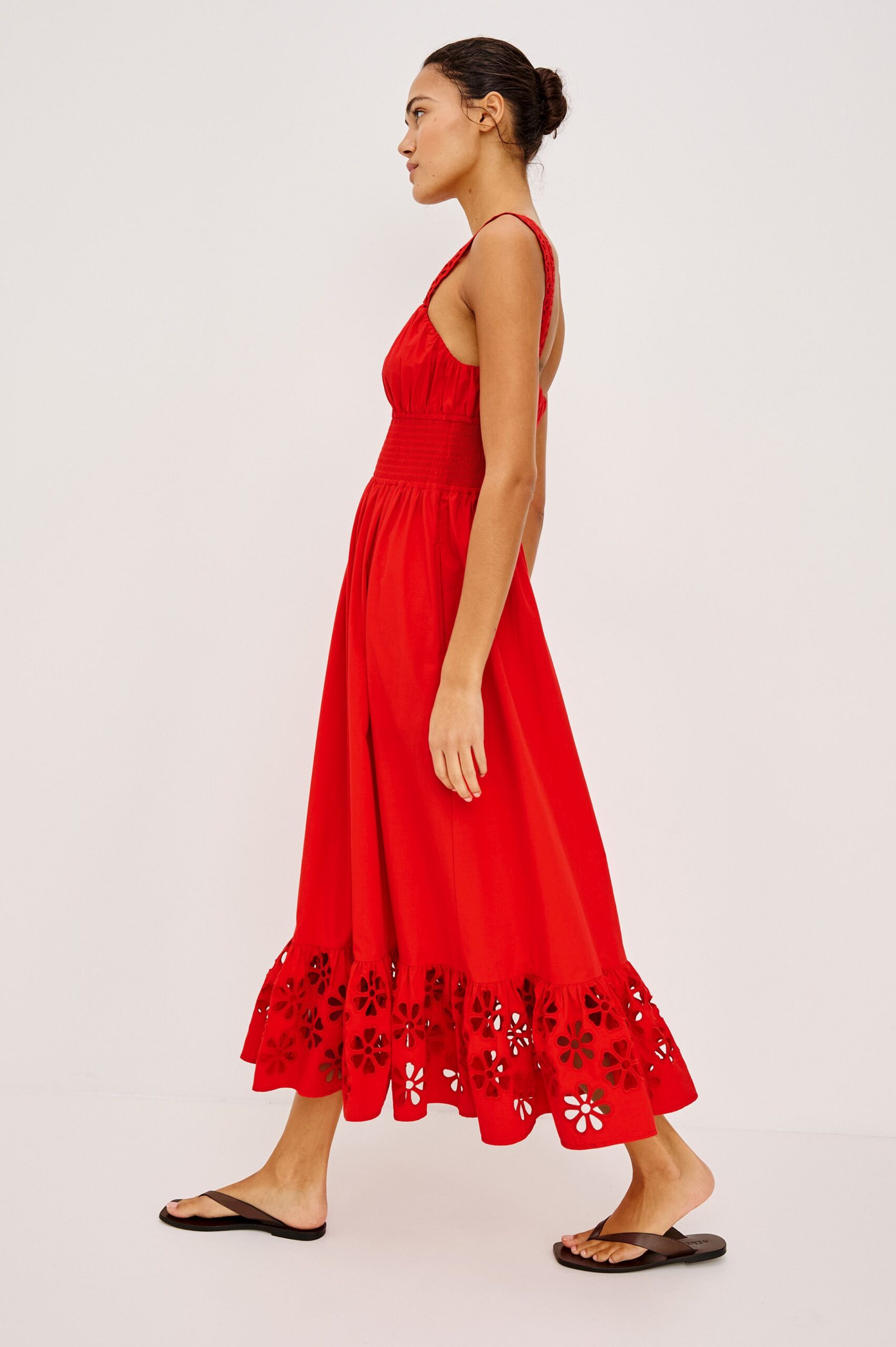 Moira Dress Scarlet - Image 2