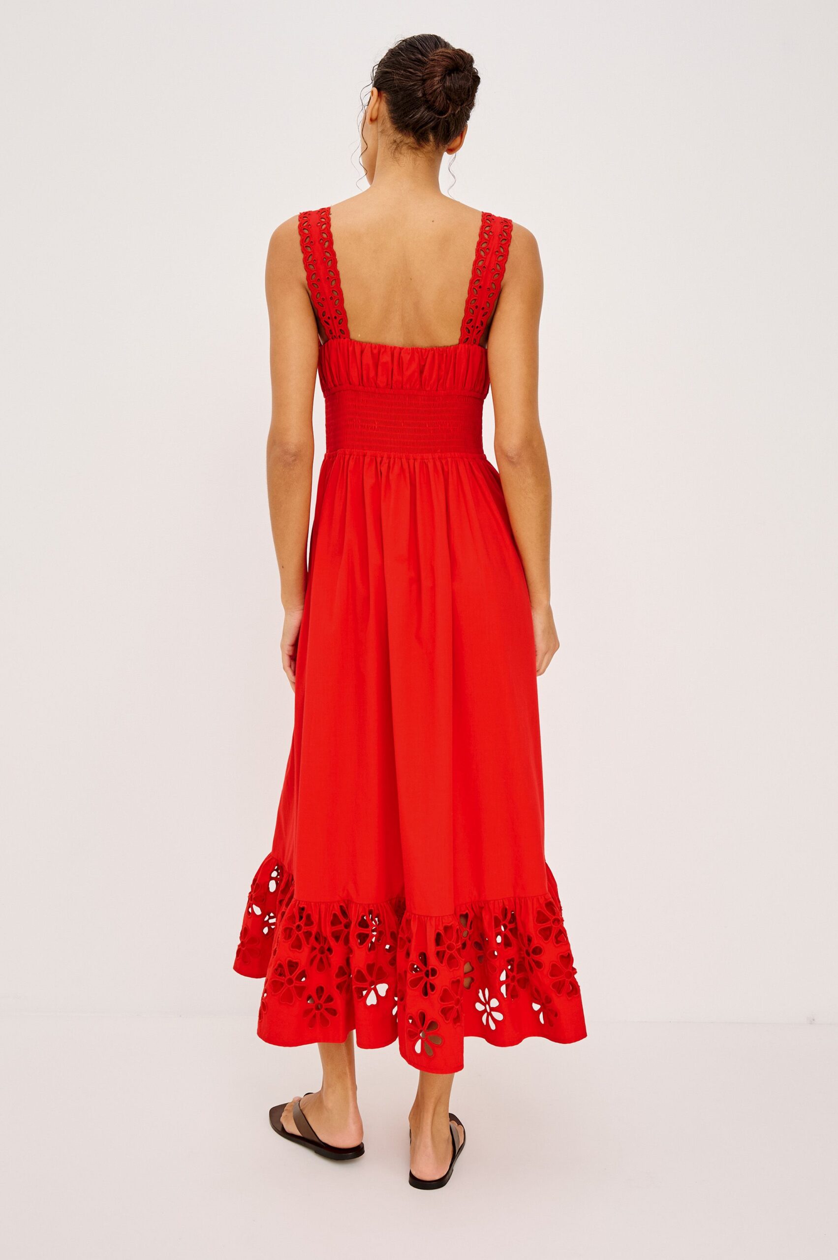 Moira Dress Scarlet - Image 3