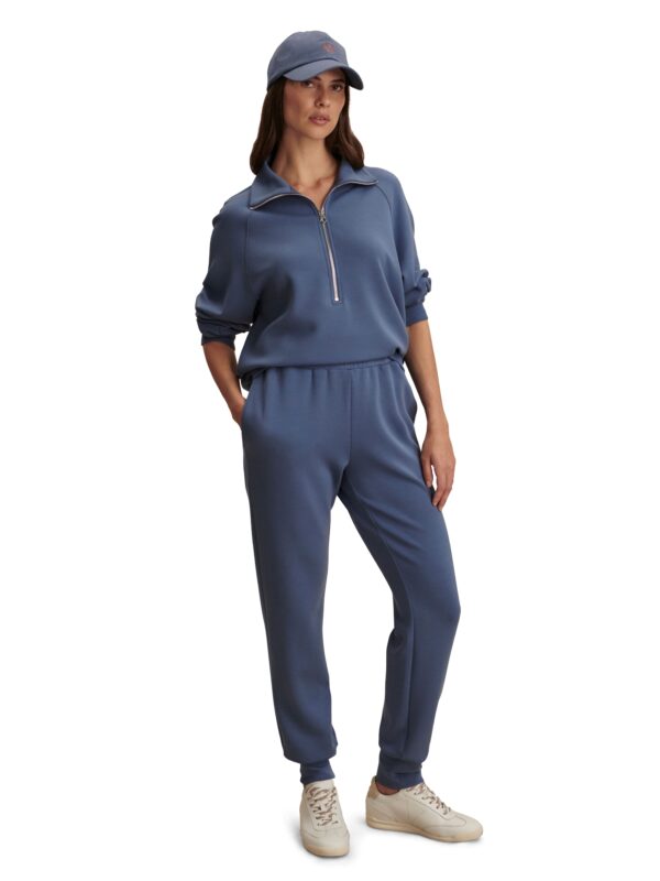 The Slim Cuff Pant 27.5 Bijou Blue