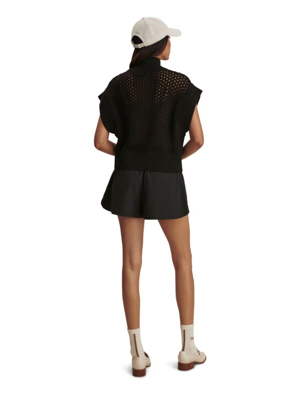 Gaines Half Zip Knit Black - Image 3