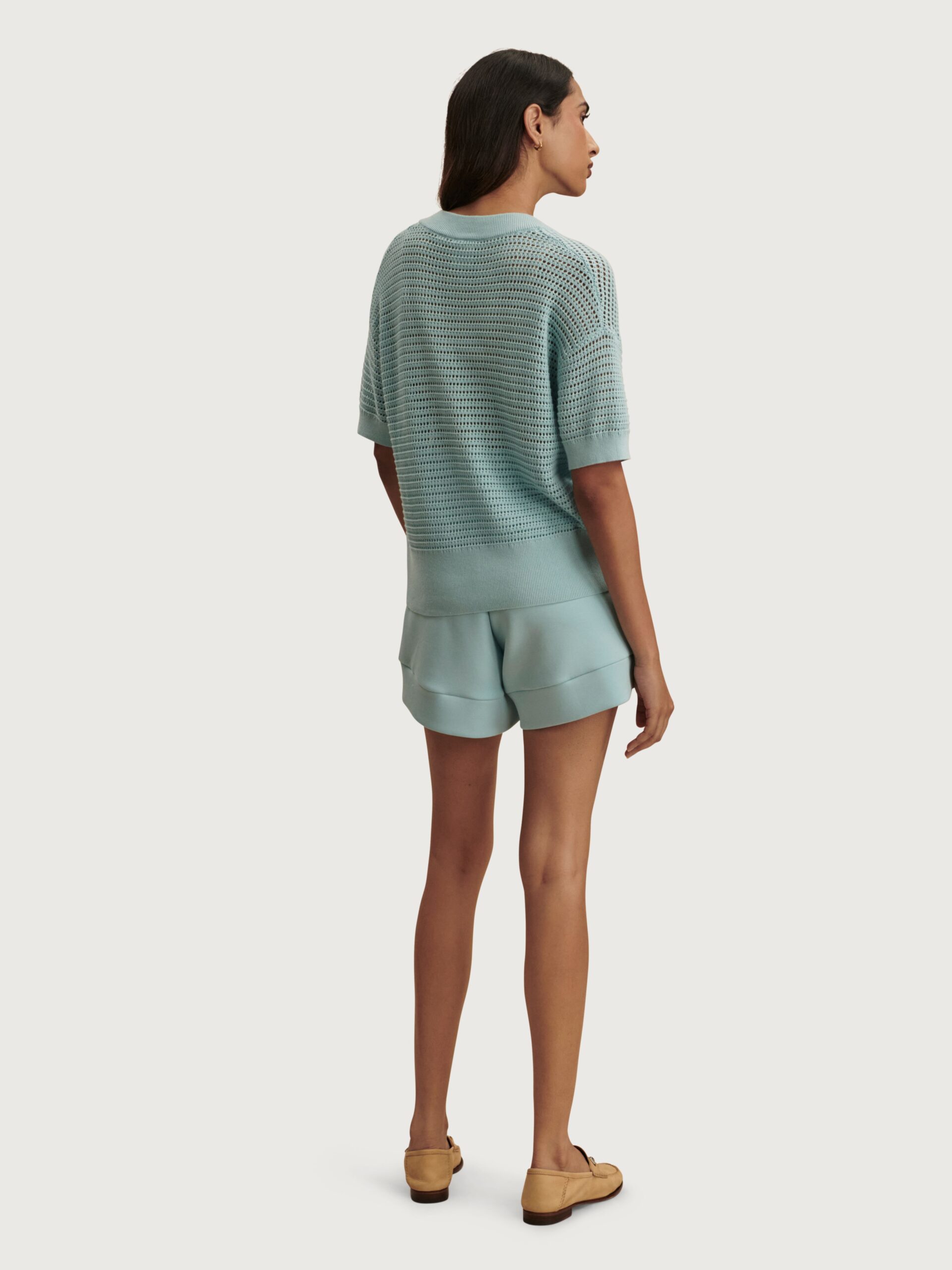 Callie Knit Top Porcelain Blue - Image 4