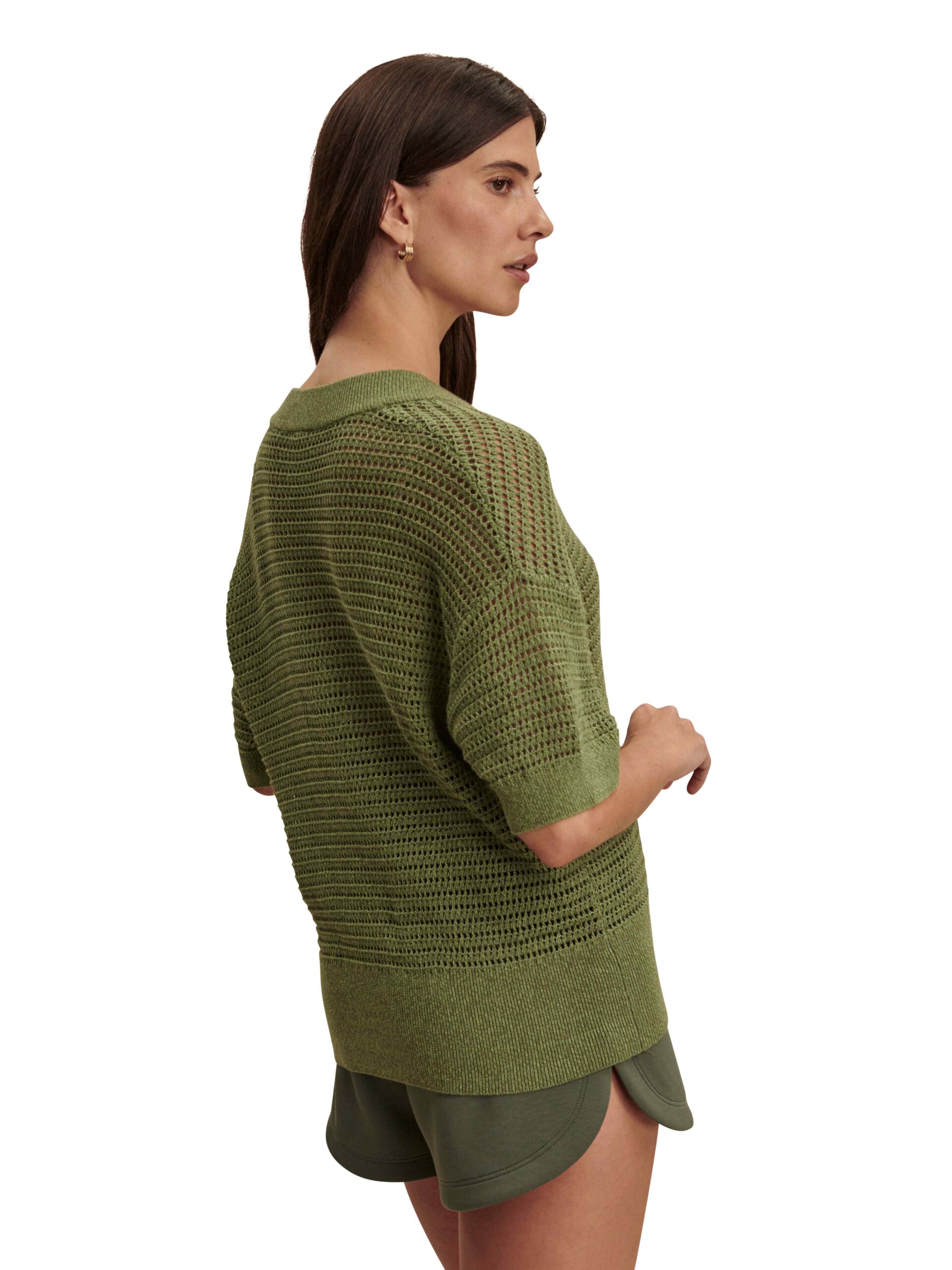Callie Knit Top Olivine - Image 2