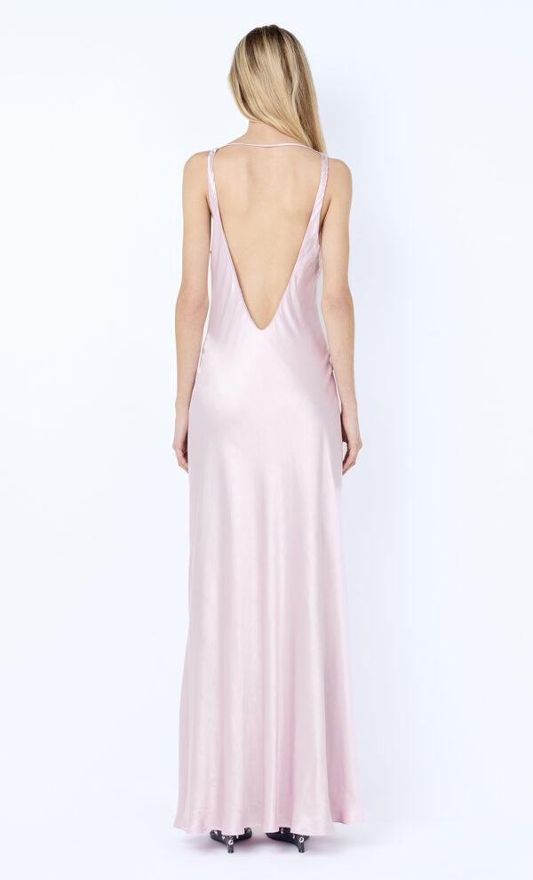 Florence V Neck Maxi Dress Ballet - Image 4