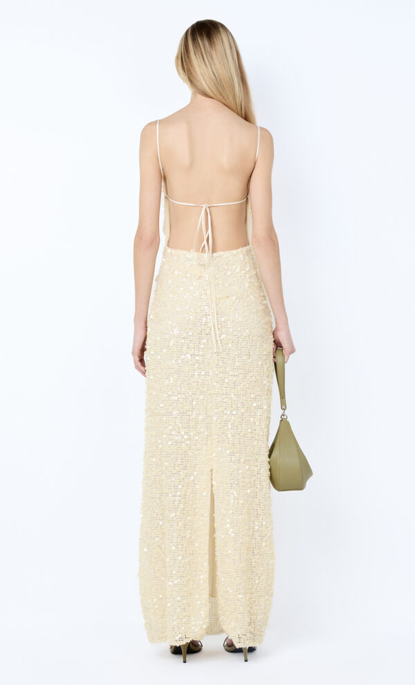 Cabine Maxi Dress Cream - Image 4