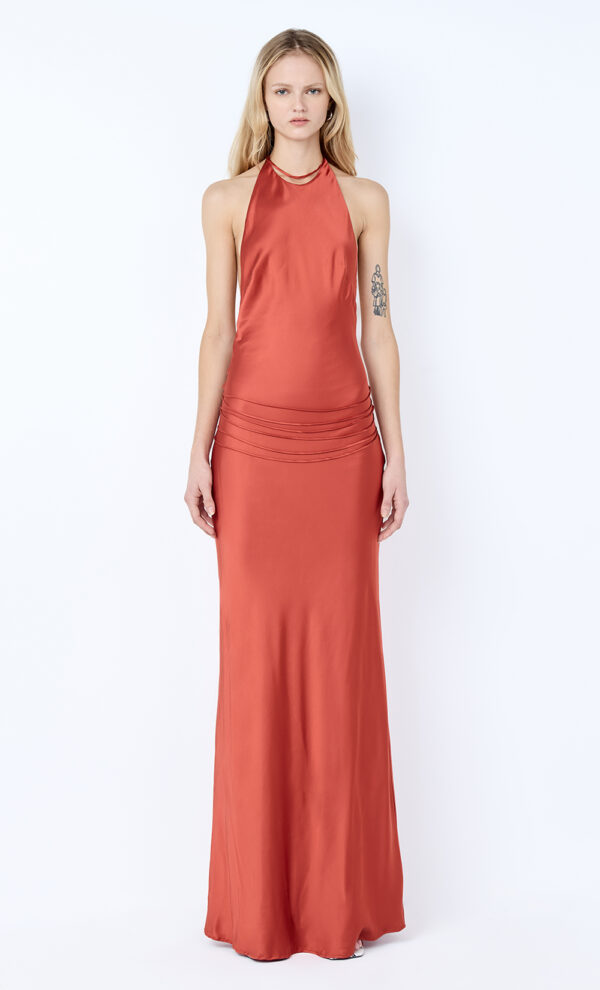 Quentin Raver Maxi Dress Paprika