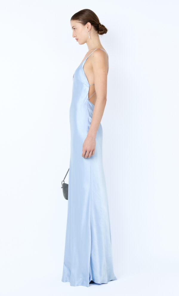 Florence Scoop Maxi Dress Mineral Blue - Image 3