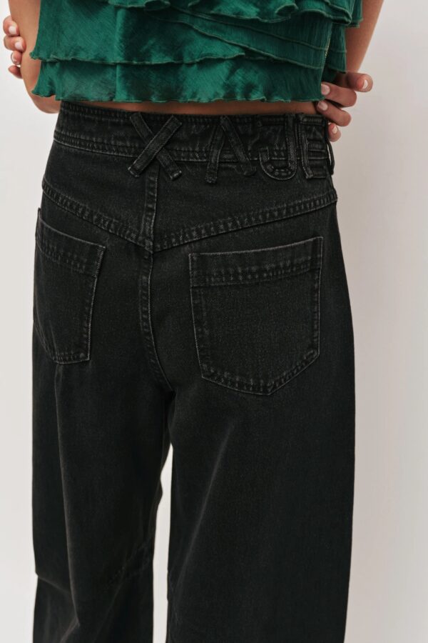 Remy Barrel Jean Black Wash - Image 3