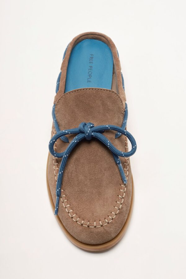 Seas The Day Mule Taupe Suede Multi - Image 4