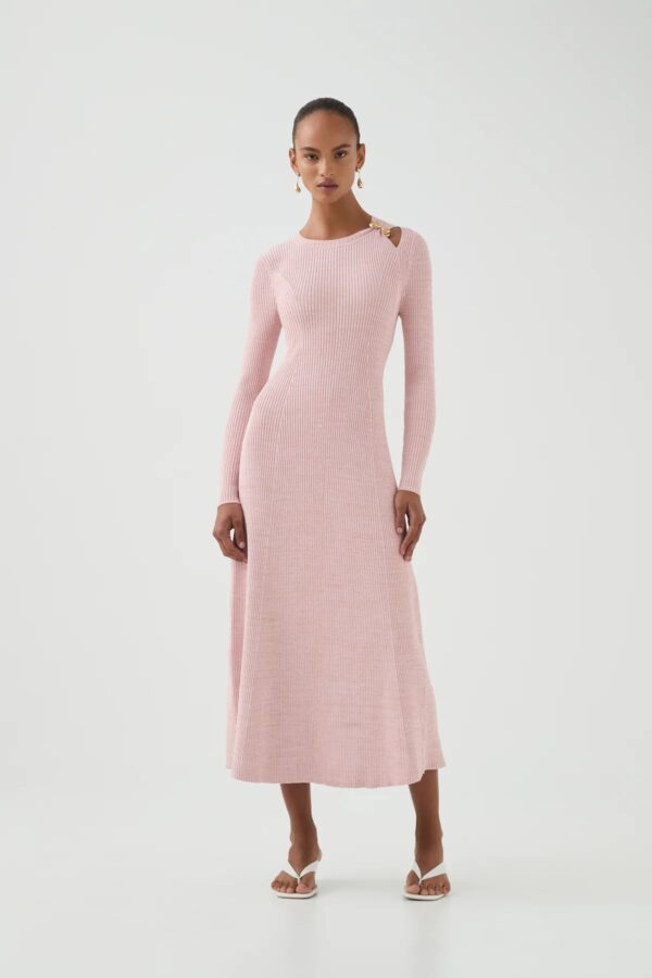 Nina Knit Dress Pink